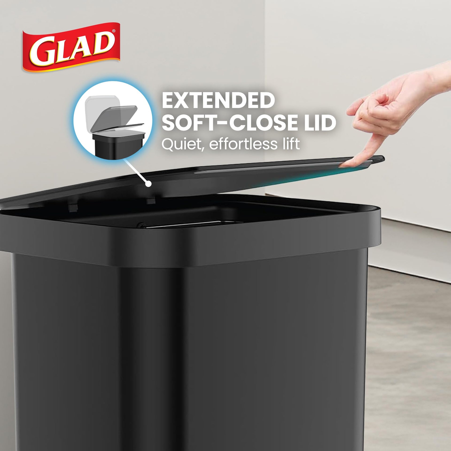 All Stainless Steel Trash Can