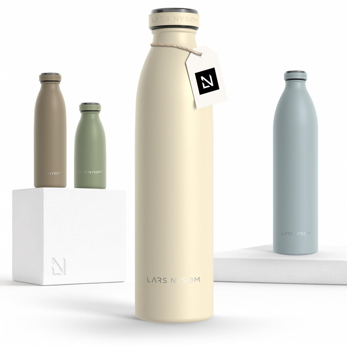 Stainless Steel Insulated Water Bottle 12oz 17oz 25oz 34oz 51oz