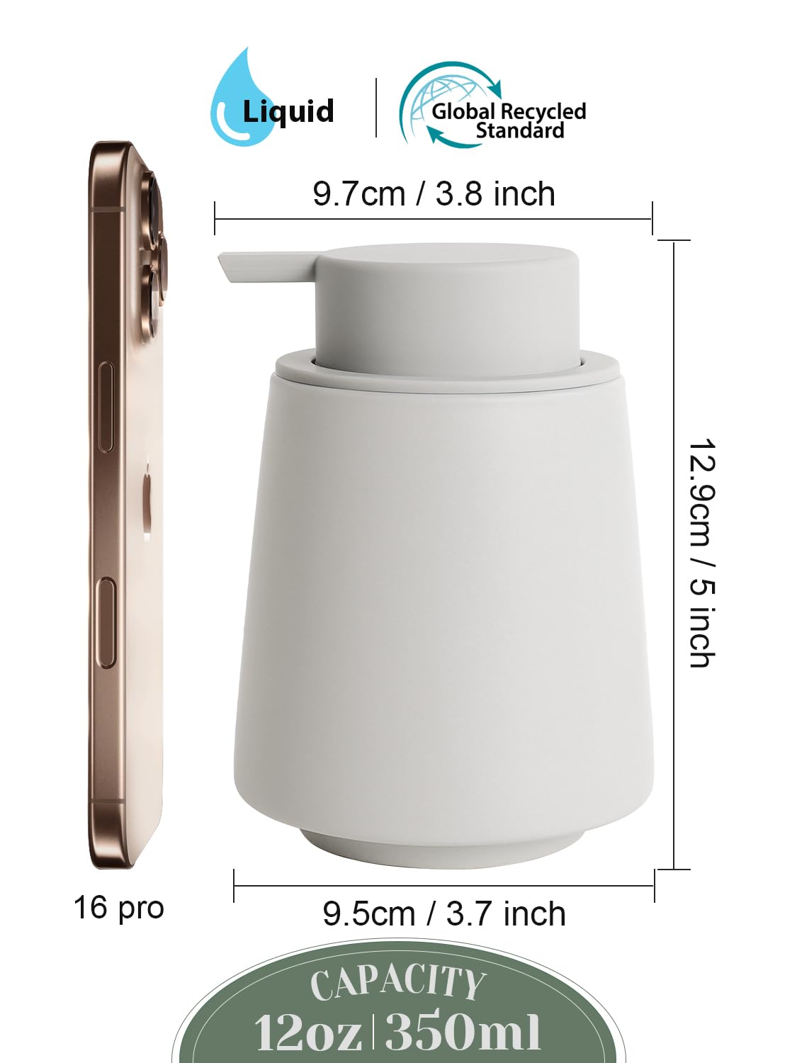 Ceramic Soap Dispenser