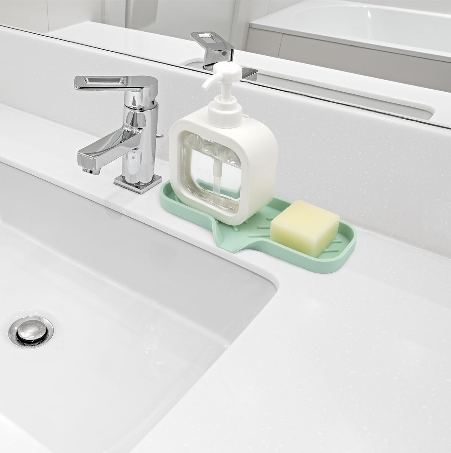 Silicone Bathroom Soap Dishes (3.52 Ounce)