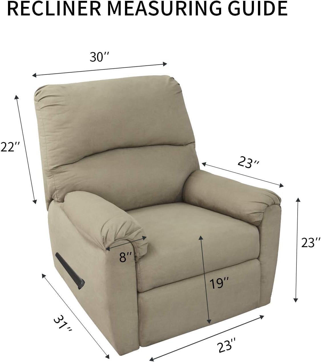 Reversible Recliner Chair Covers Couch Covers for Dogs
