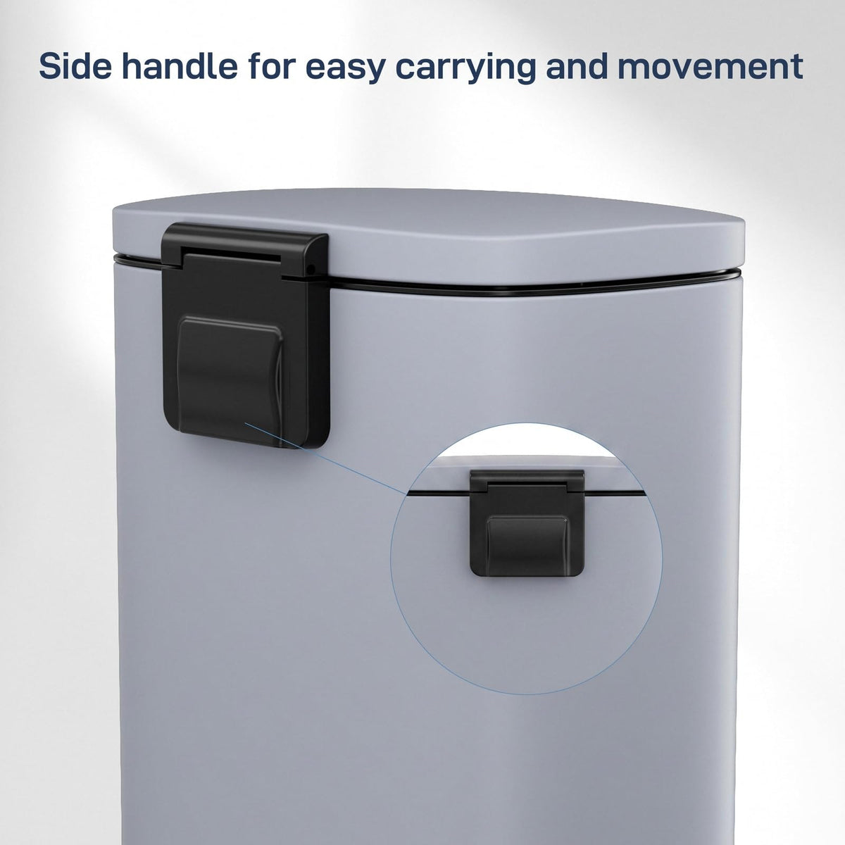 13.2 Gal Step Kitchen Trash Can