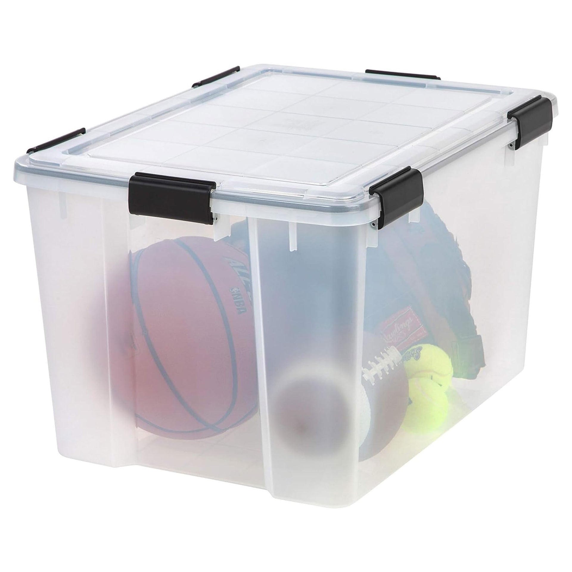 WeatherPro Storage Bins with Lids (4 Count)