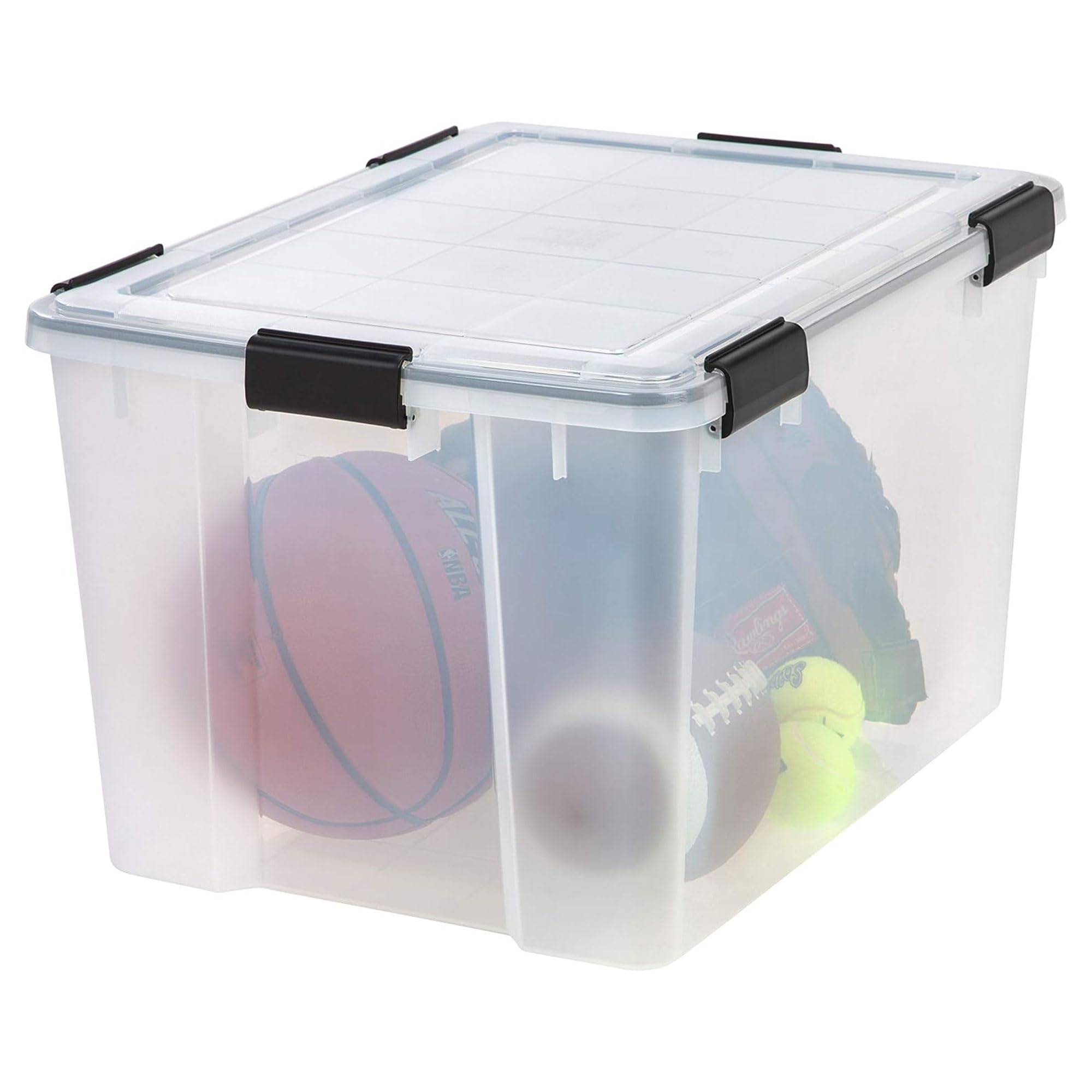 WeatherPro Storage Bins with Lids (4 Count)