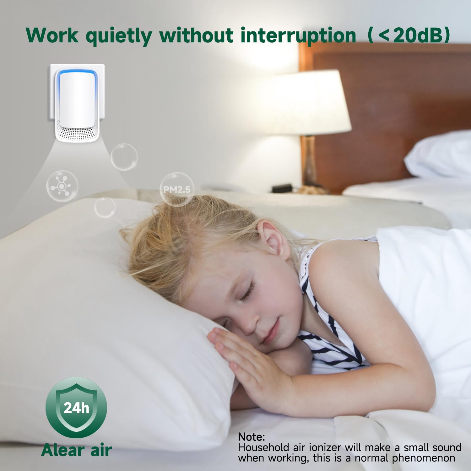 Air Ionizers for Home (3 Count)