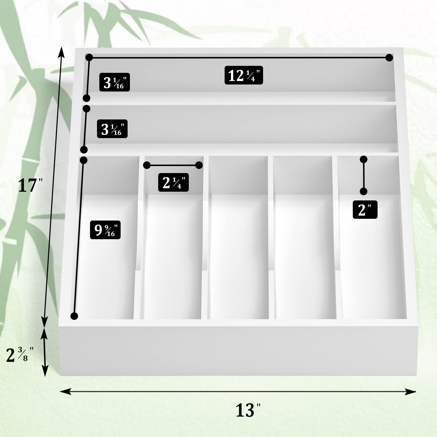 Utensil Organizer Silverware Drawer Organizer