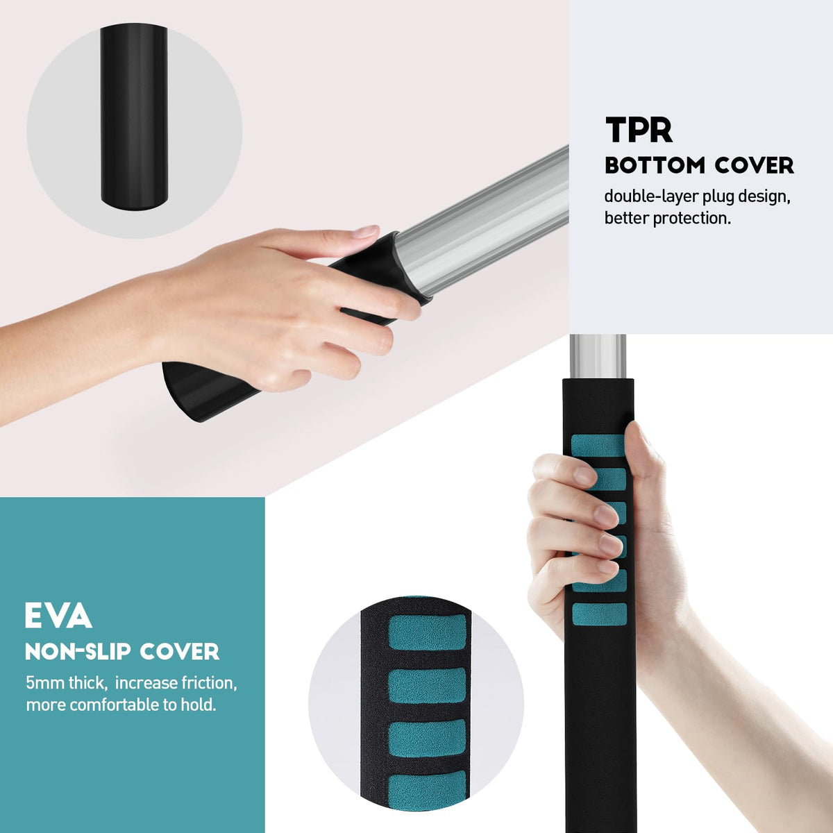 30 Feet High Reach Cobweb Duster with 6