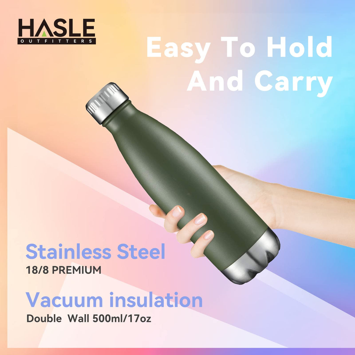 17oz Stainless Steel Water Bottles Bulk