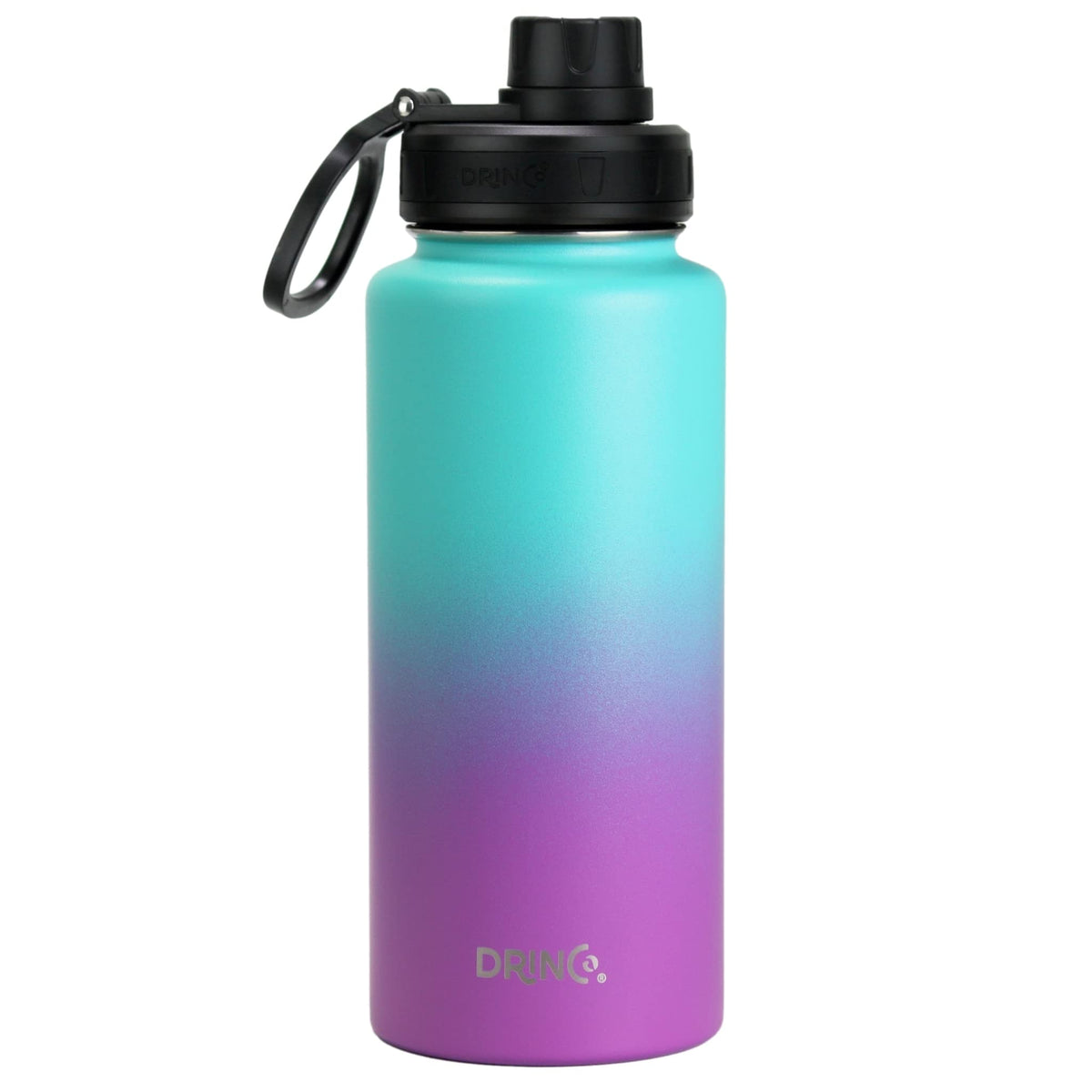 Stainless Steel Water Bottle Spout Lid Vacuum Insulated Double Wall Water Bottle Wide Mouth
