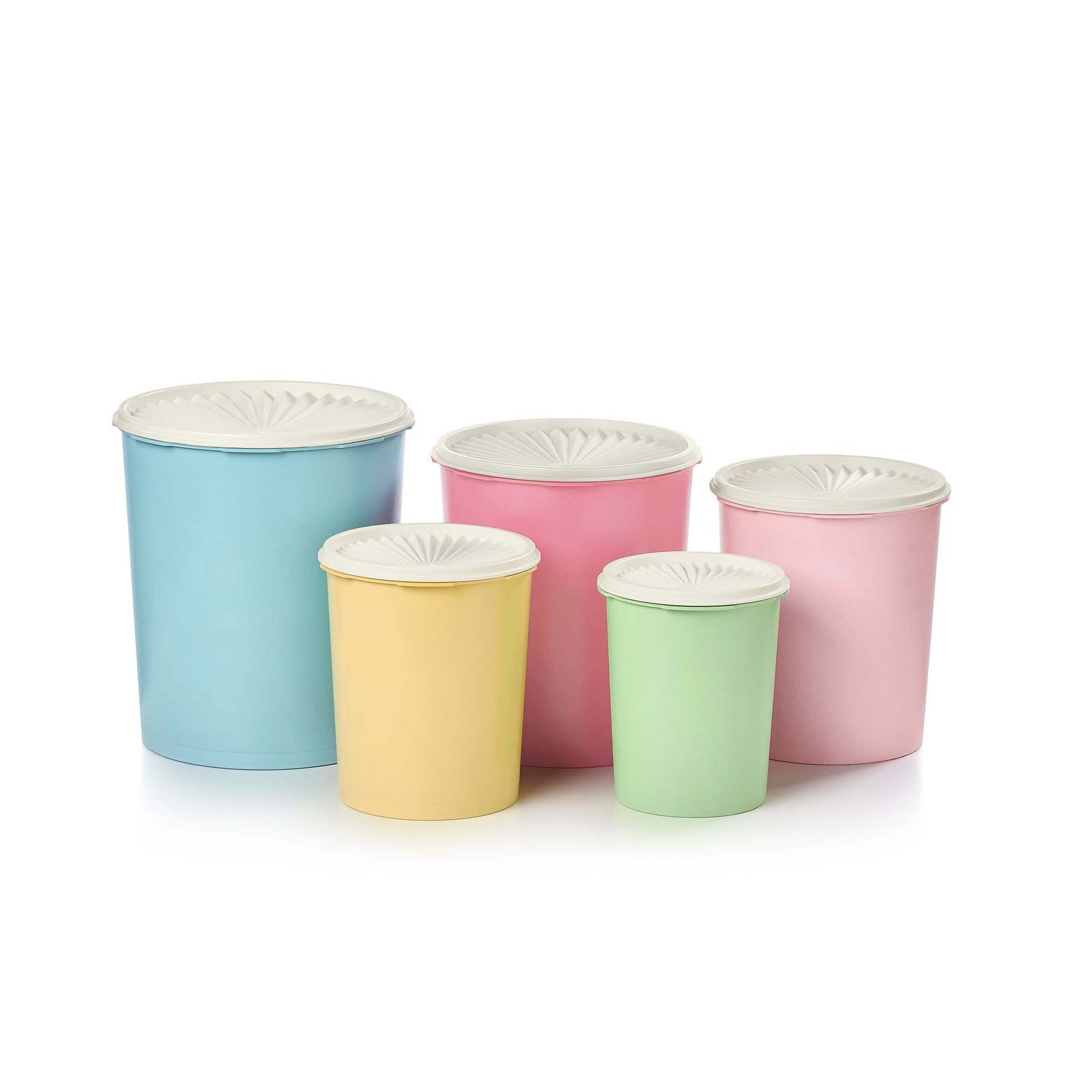 Heritage 10 Piece Pastel Tall Canister Set