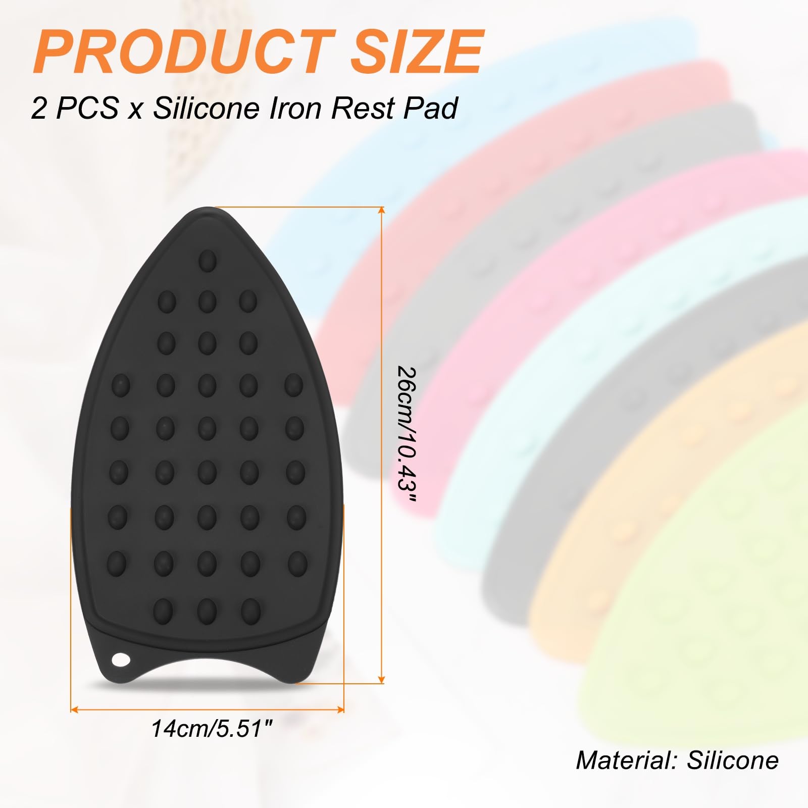 Silicone Iron Rest Pad (2 Count)