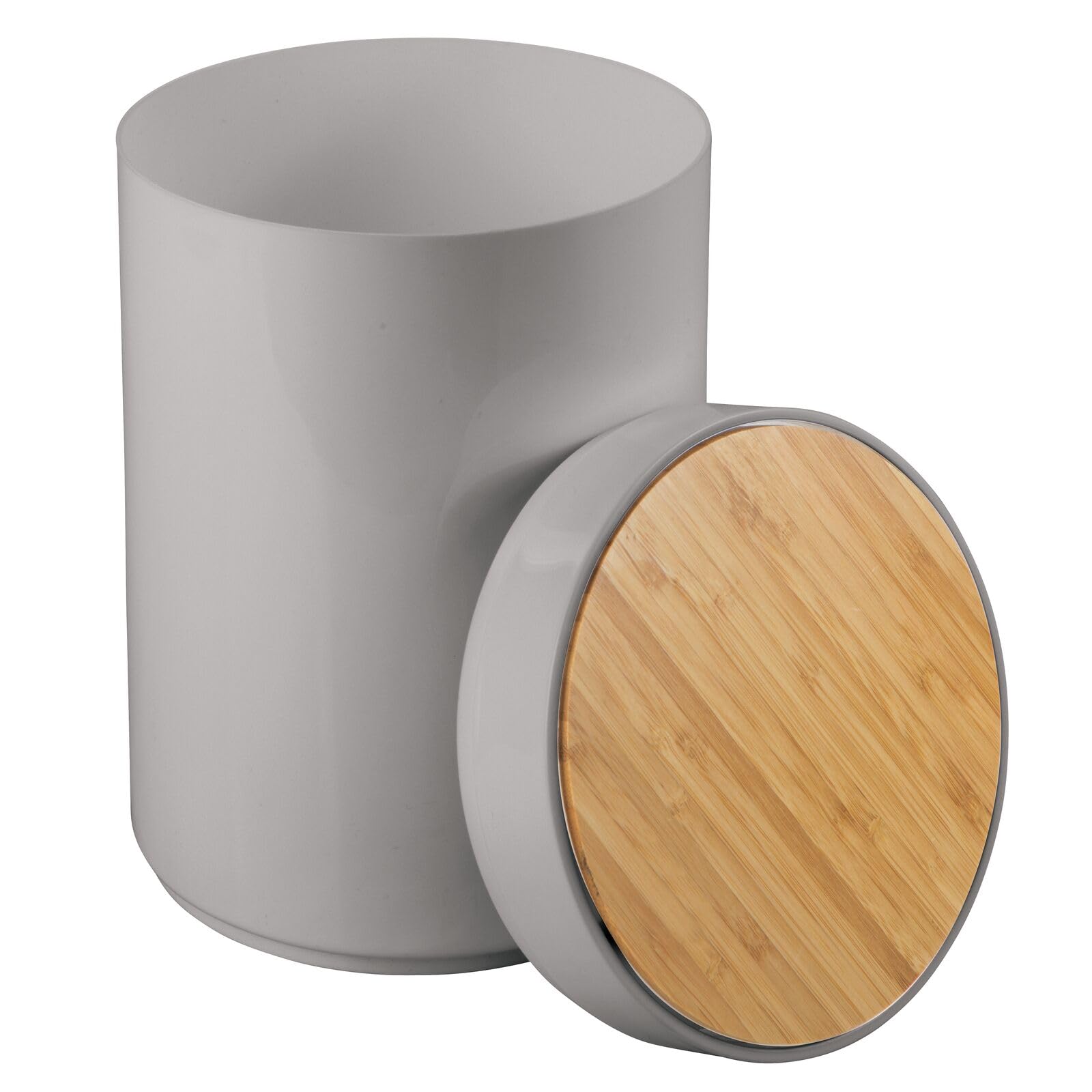 Plastic Round Trash Can Small Wastebasket
