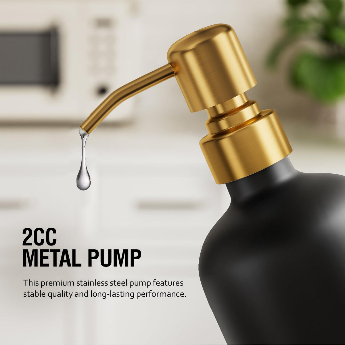 Kitchen Soap Dispenser Set (2 Count)