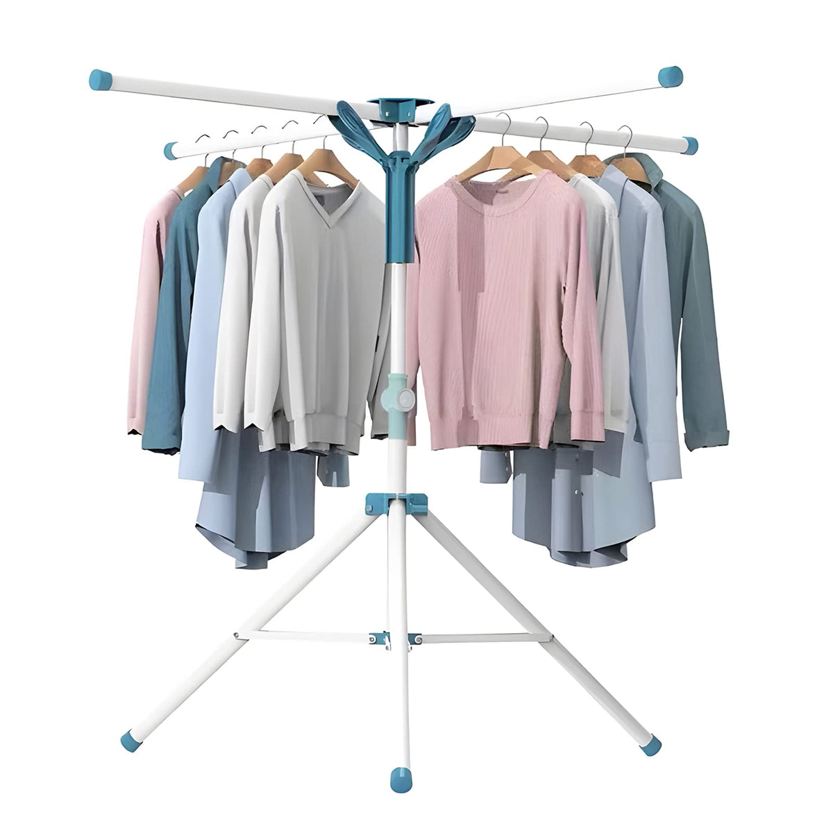 Tripod Clothes Drying Rack Folding Indoor