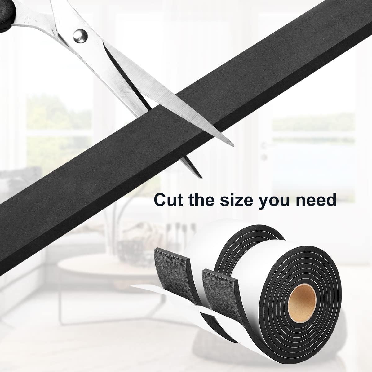 2 Rolls Seal Foam Tape (26 Foot)