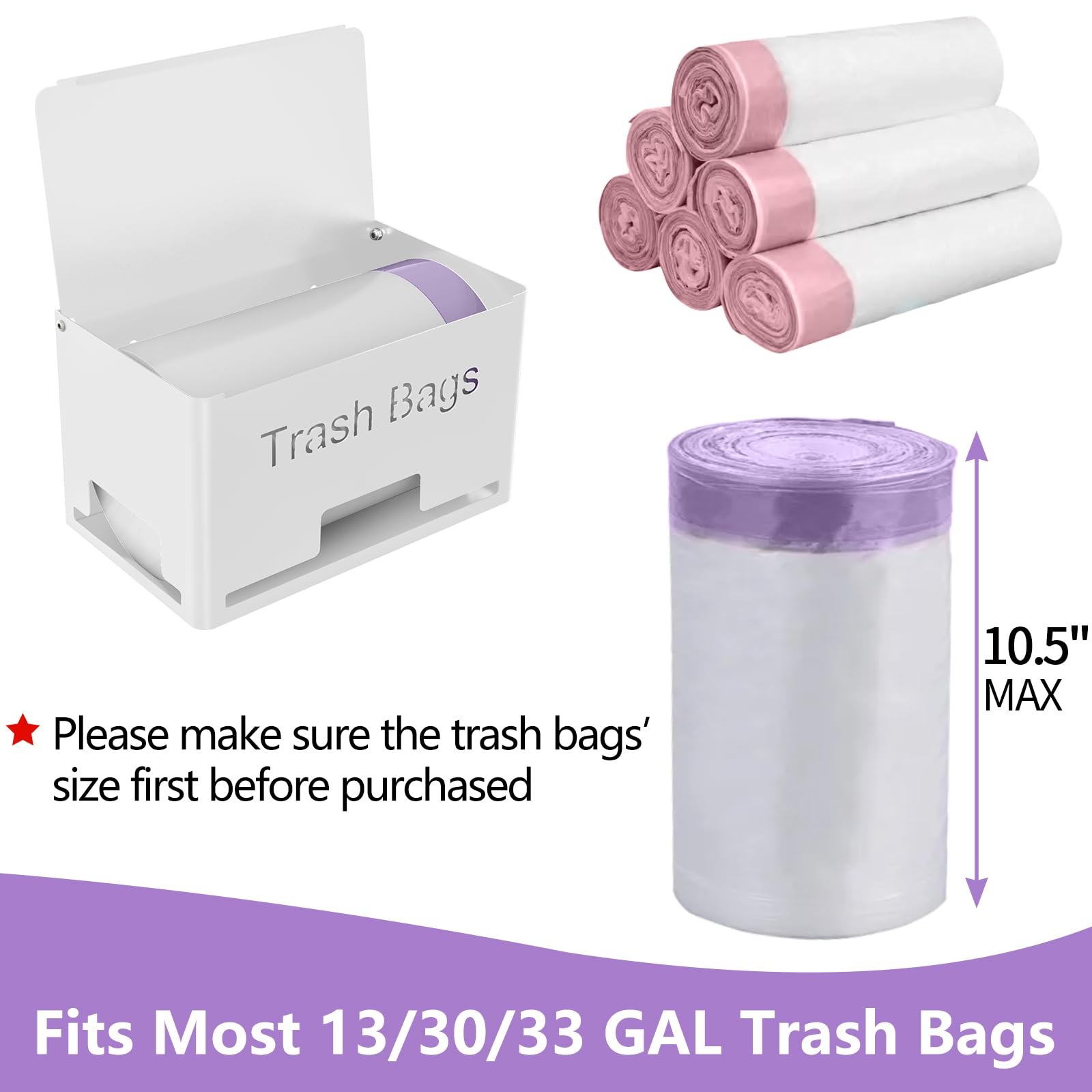 Extra Large Trash Bag Holder