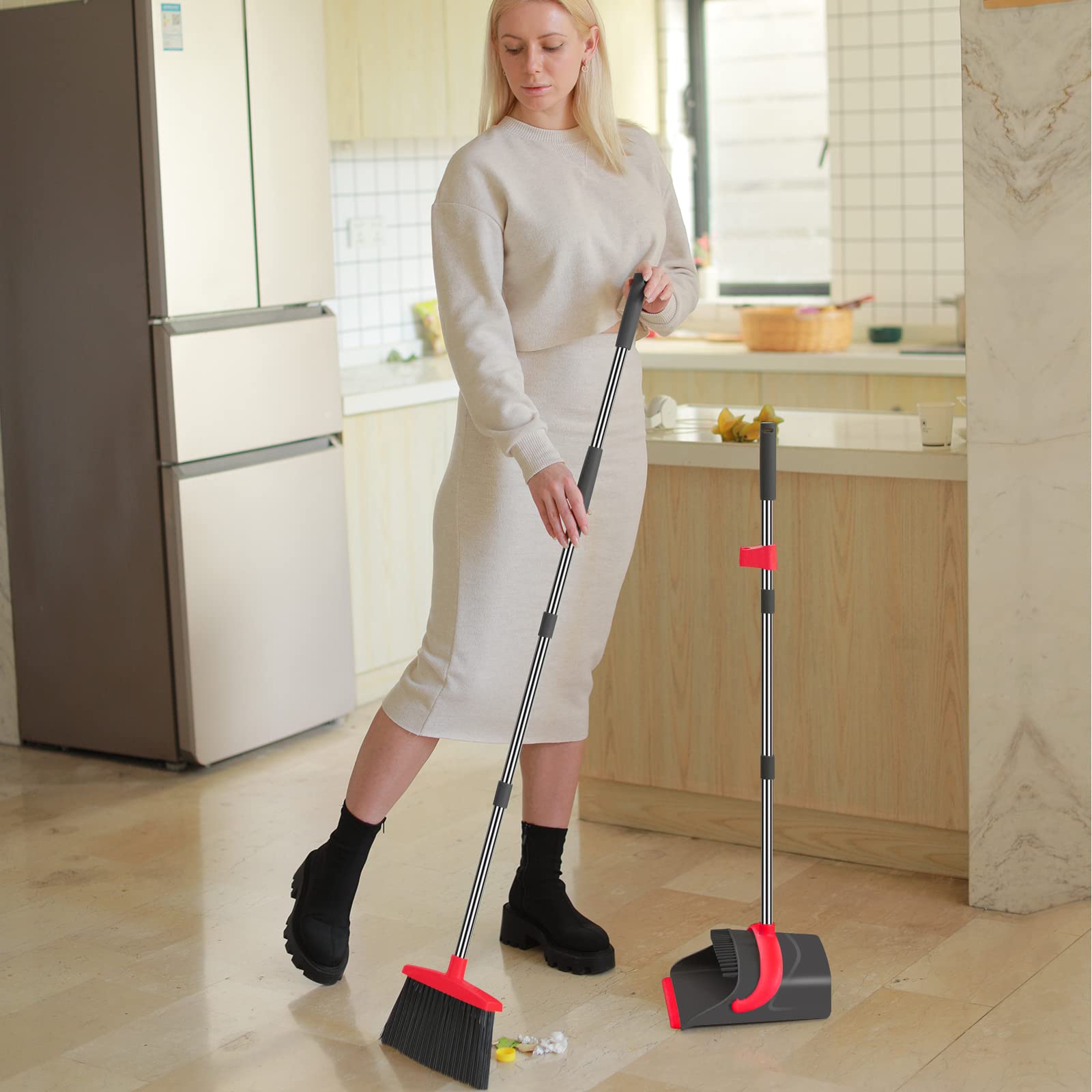 Broom and Dustpan Set