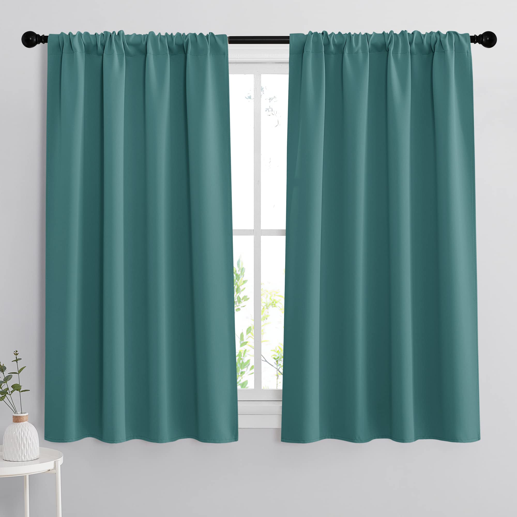 Bedroom Window Curtains (2 Count)