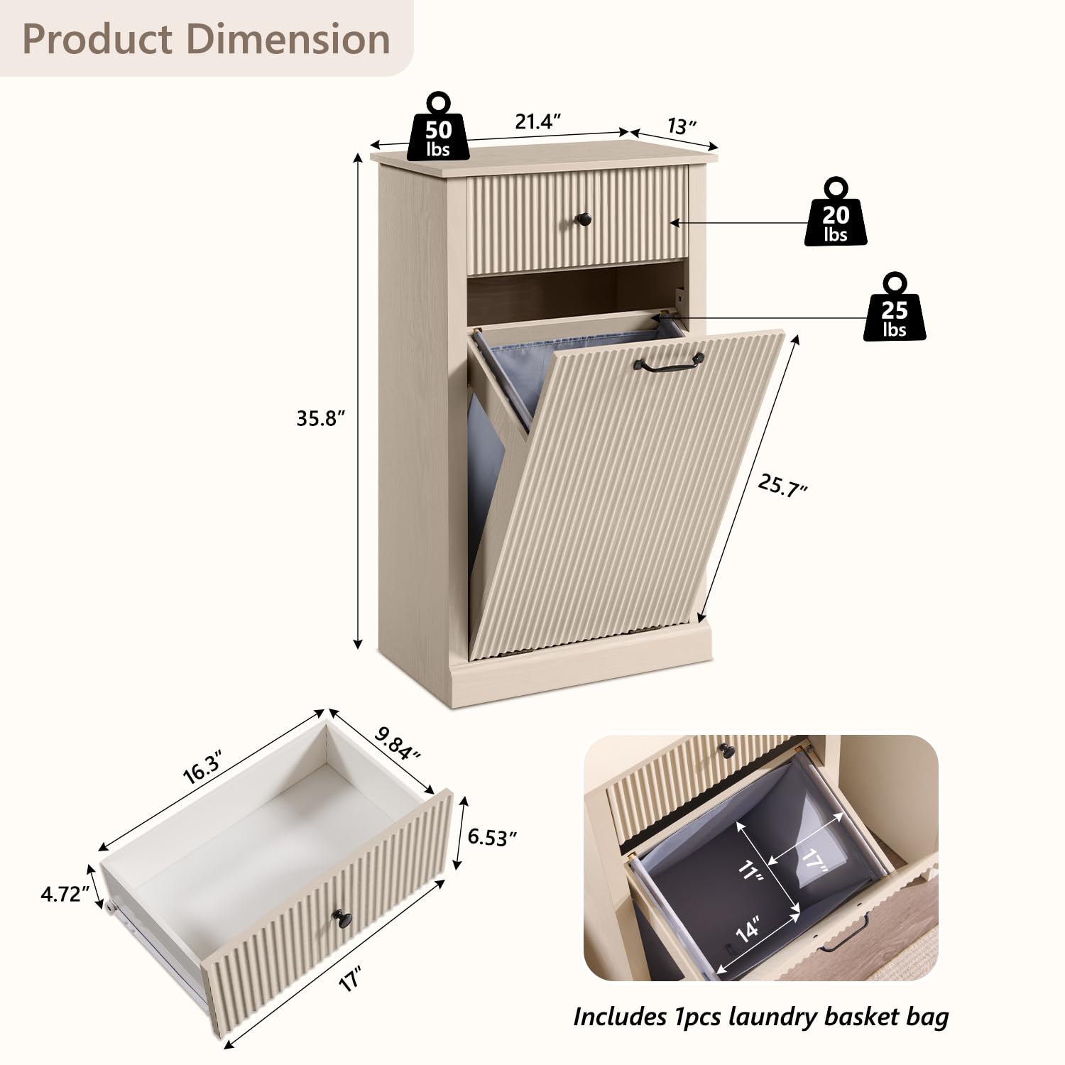 Tilt Out Trash Can Cabinet