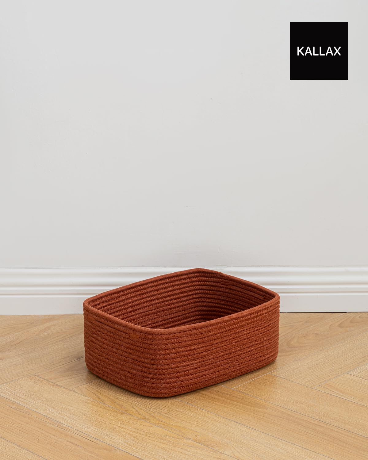 Small Woven Storage Basket for Organizing (3 Count)