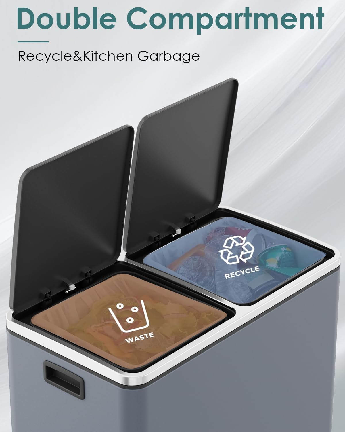 Dual Trash Can