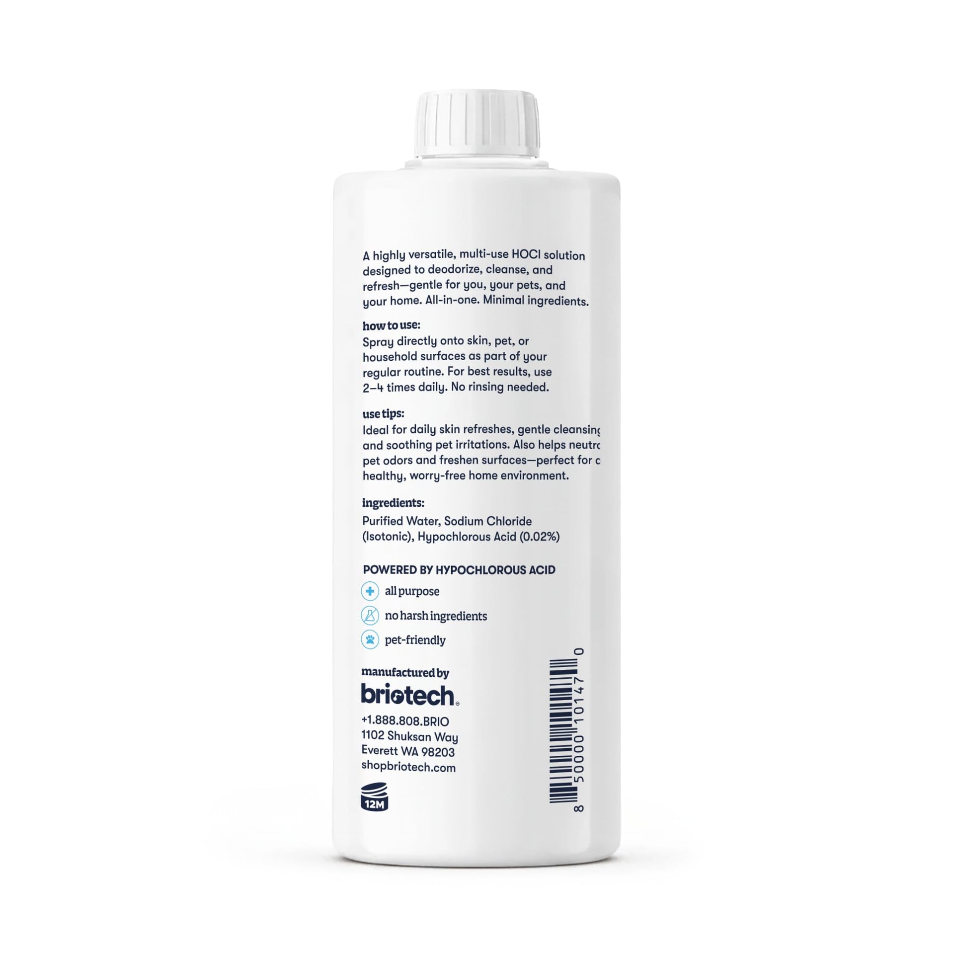 Pure Hypochlorous Acid Cleanser (32 Fl Oz)
