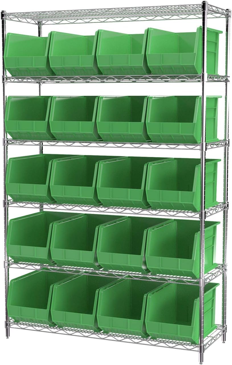 30260 AkroBins Plastic Storage Bins (6 Count)