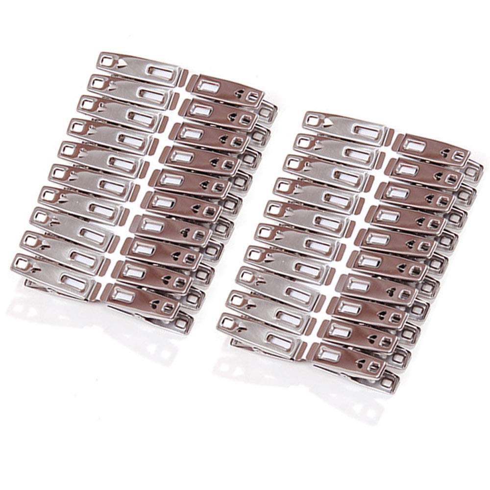 40 Pack Heavy Duty Clothes Pins Non (40 Count)
