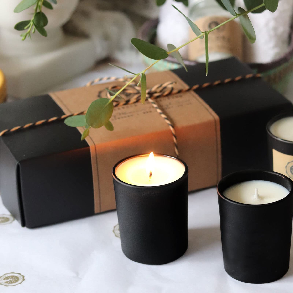 Thick Candle Jars for Making Candles 12 Pcs (12 Count)
