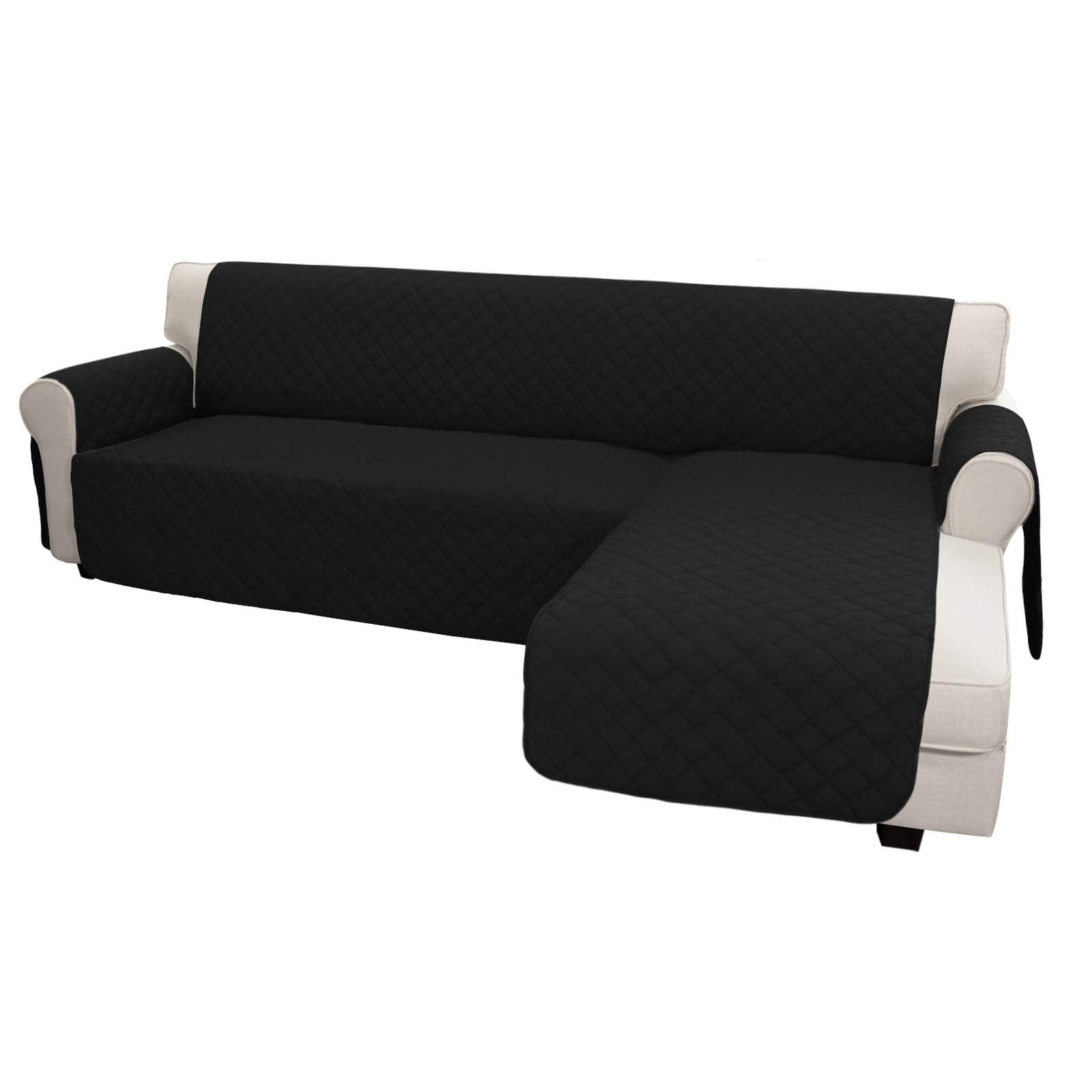 Reversible L Shape Sectional Couch Cover