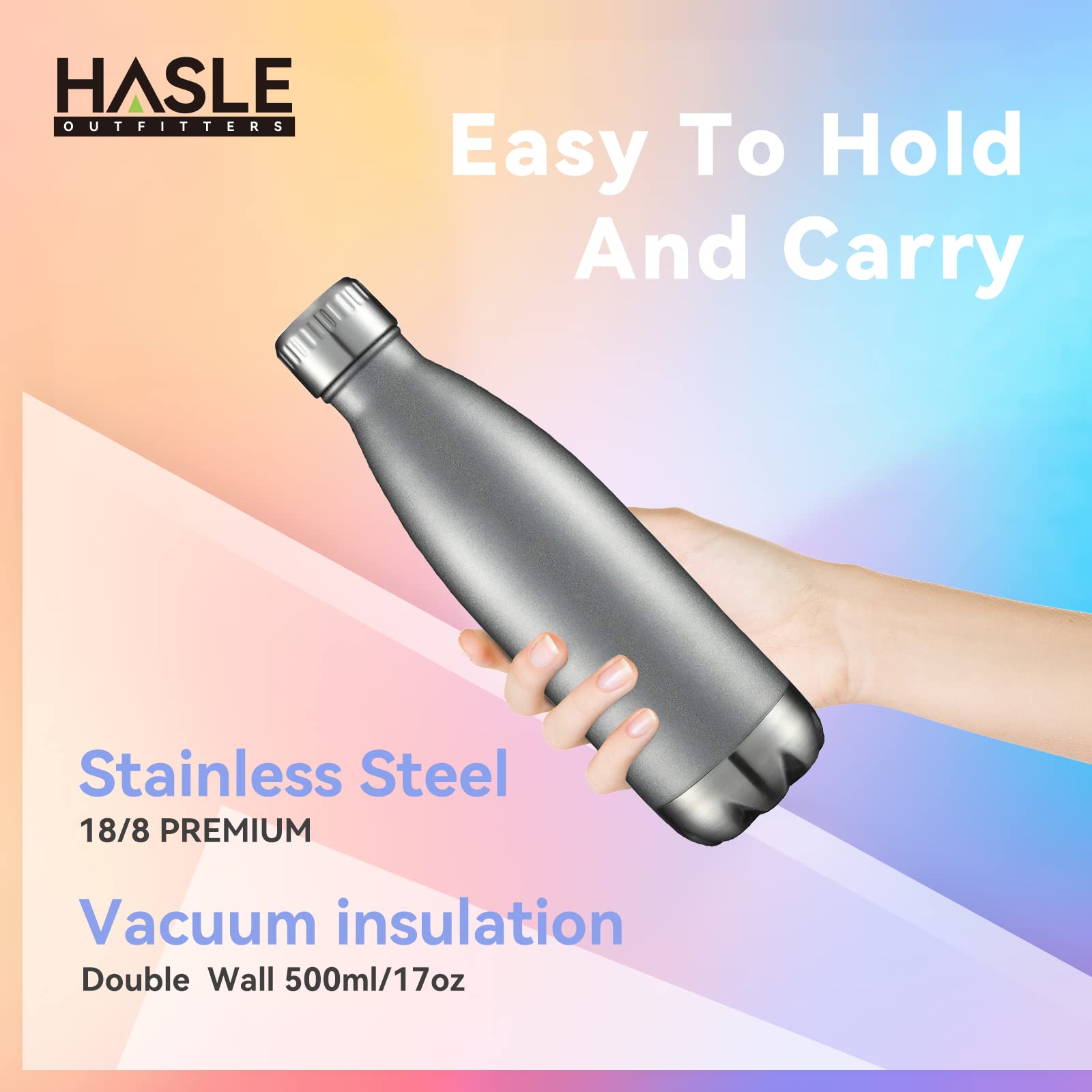 17oz Stainless Steel Water Bottles Bulk
