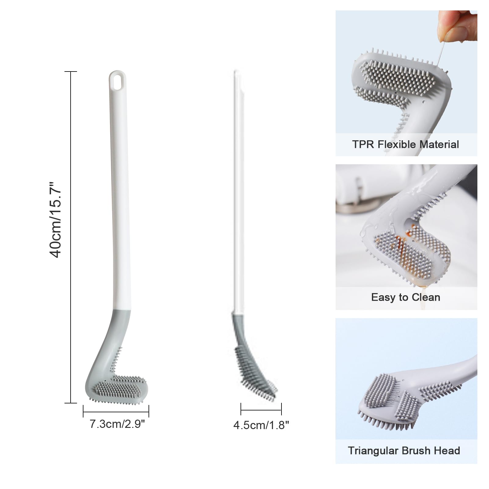 3 Pack Golf Toilet Brush (2 Count)