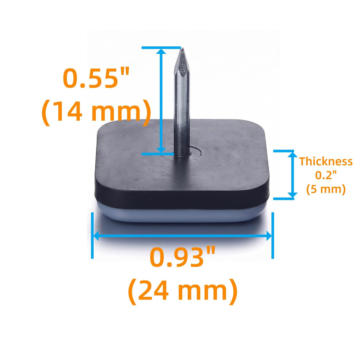 Furniture Glides Sliders (40 Count)