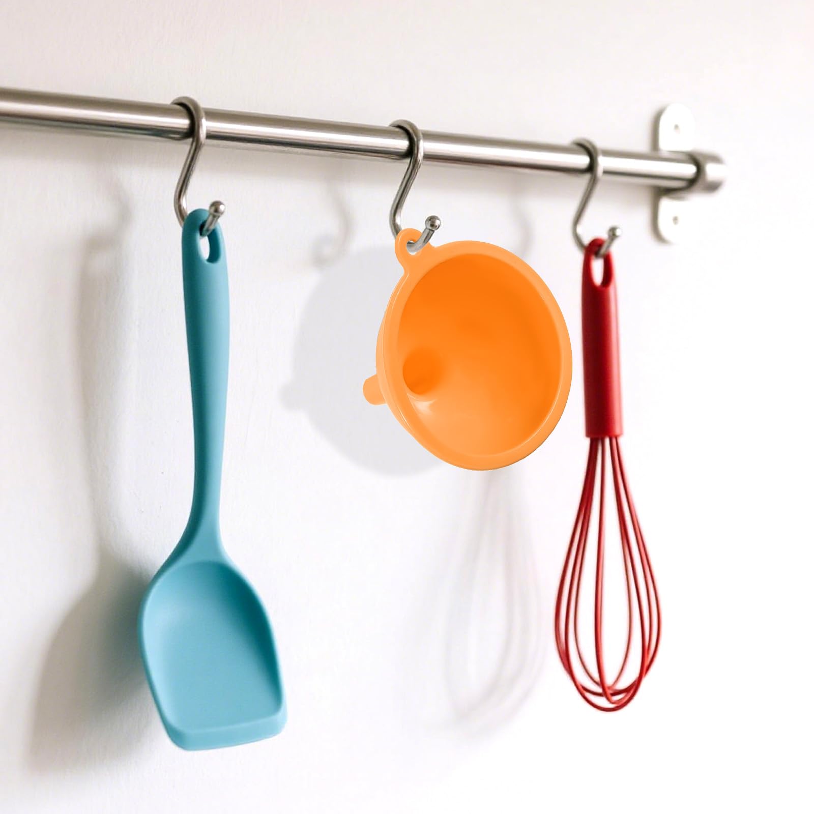 4 PCS Kitchen Silicone Funnel