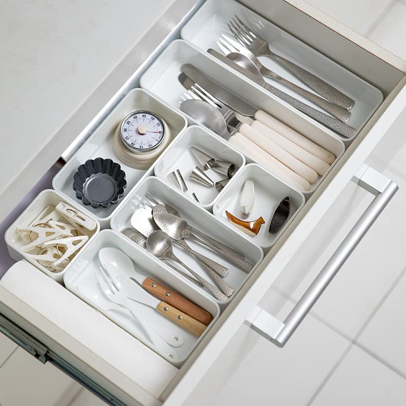 Plastic Drawer Organizers Set