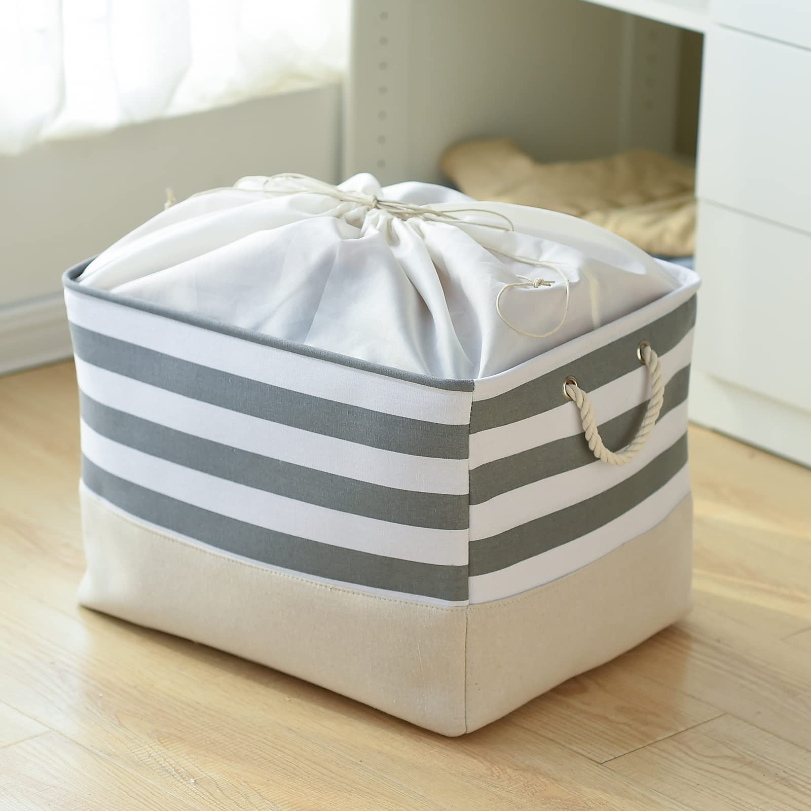 Jumbo Storage Bins Baskets (3 Count)
