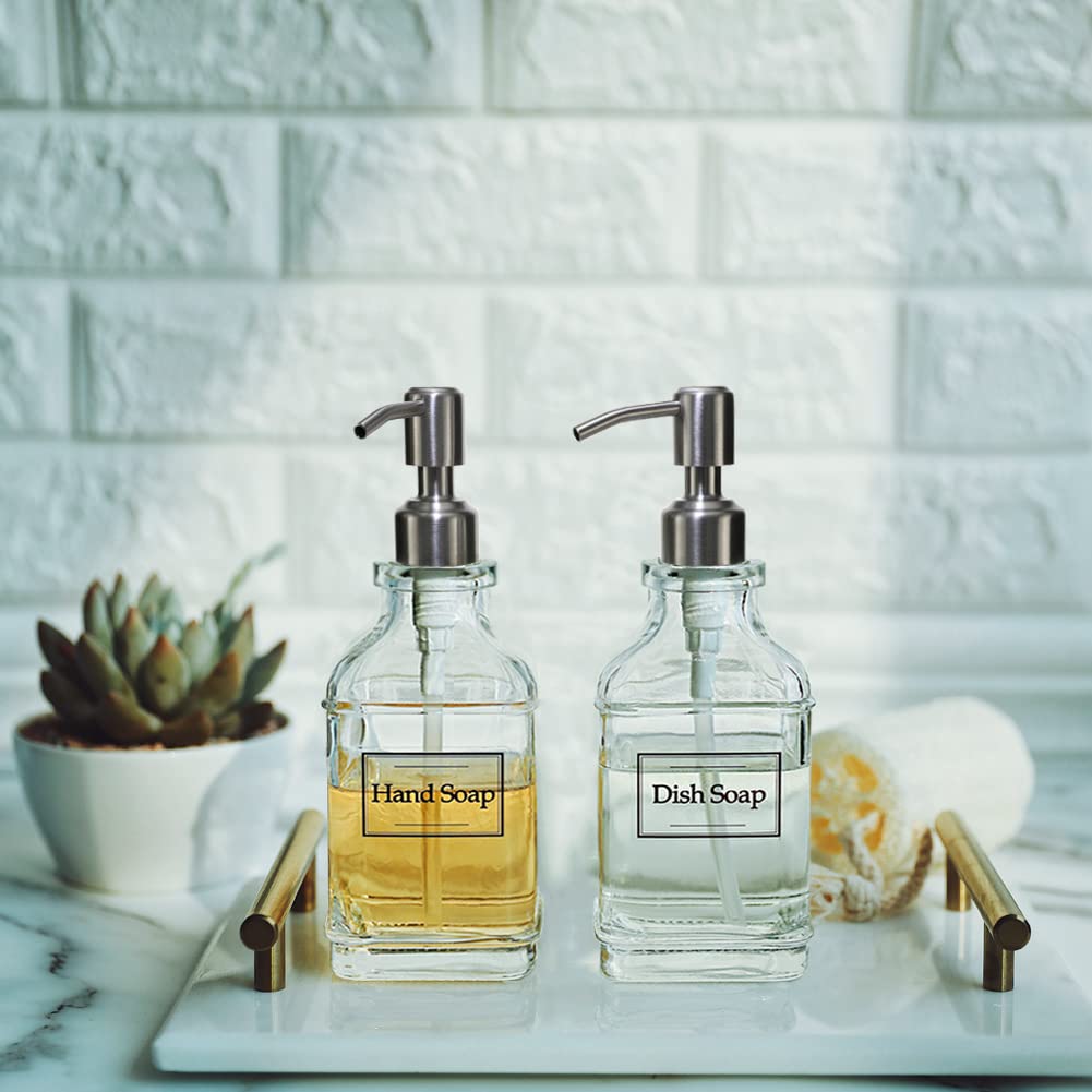 Antique Design Soap Dispenser with Rust Proof 304 Stainless Steel Pump