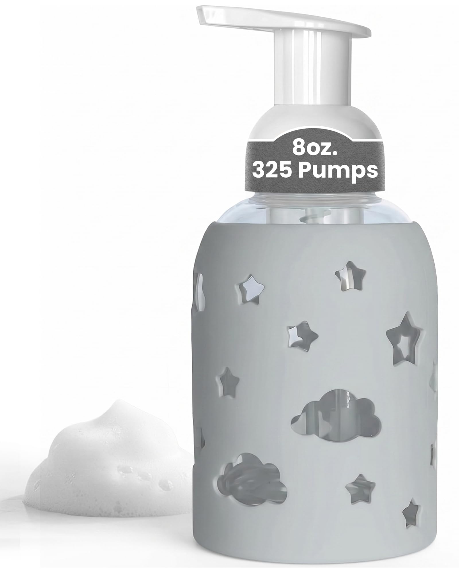 Foaming Hand Soap Dispenser Glass