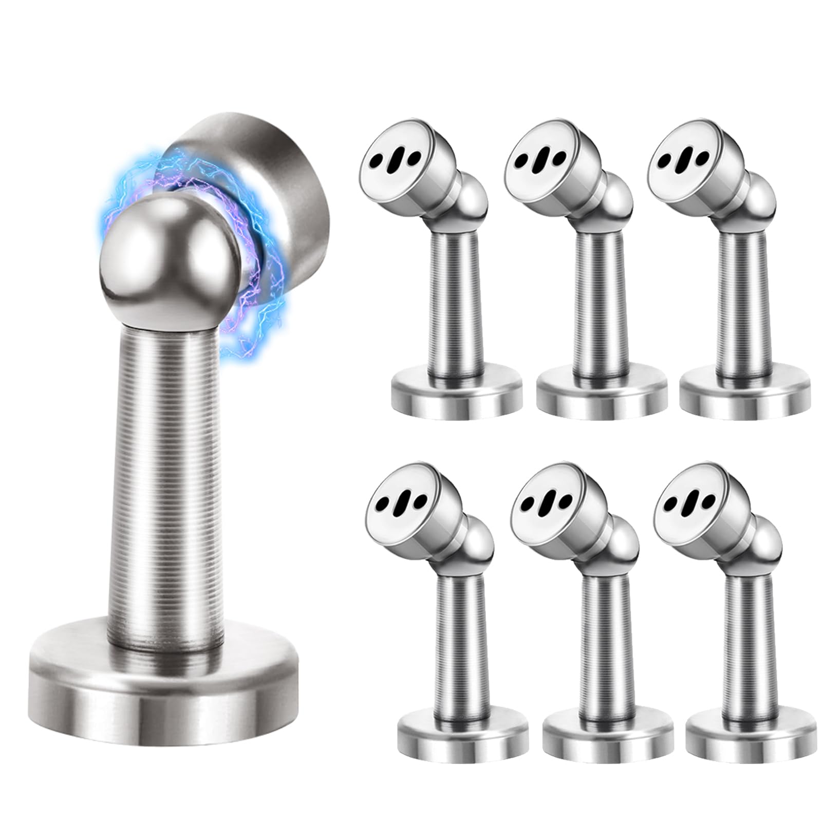 6 Pack Magnetic Door Stopper (6 Count)