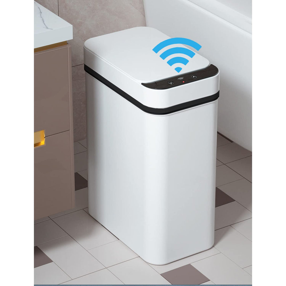 2.5 Gallon Smart Trash Can Sensor Motion