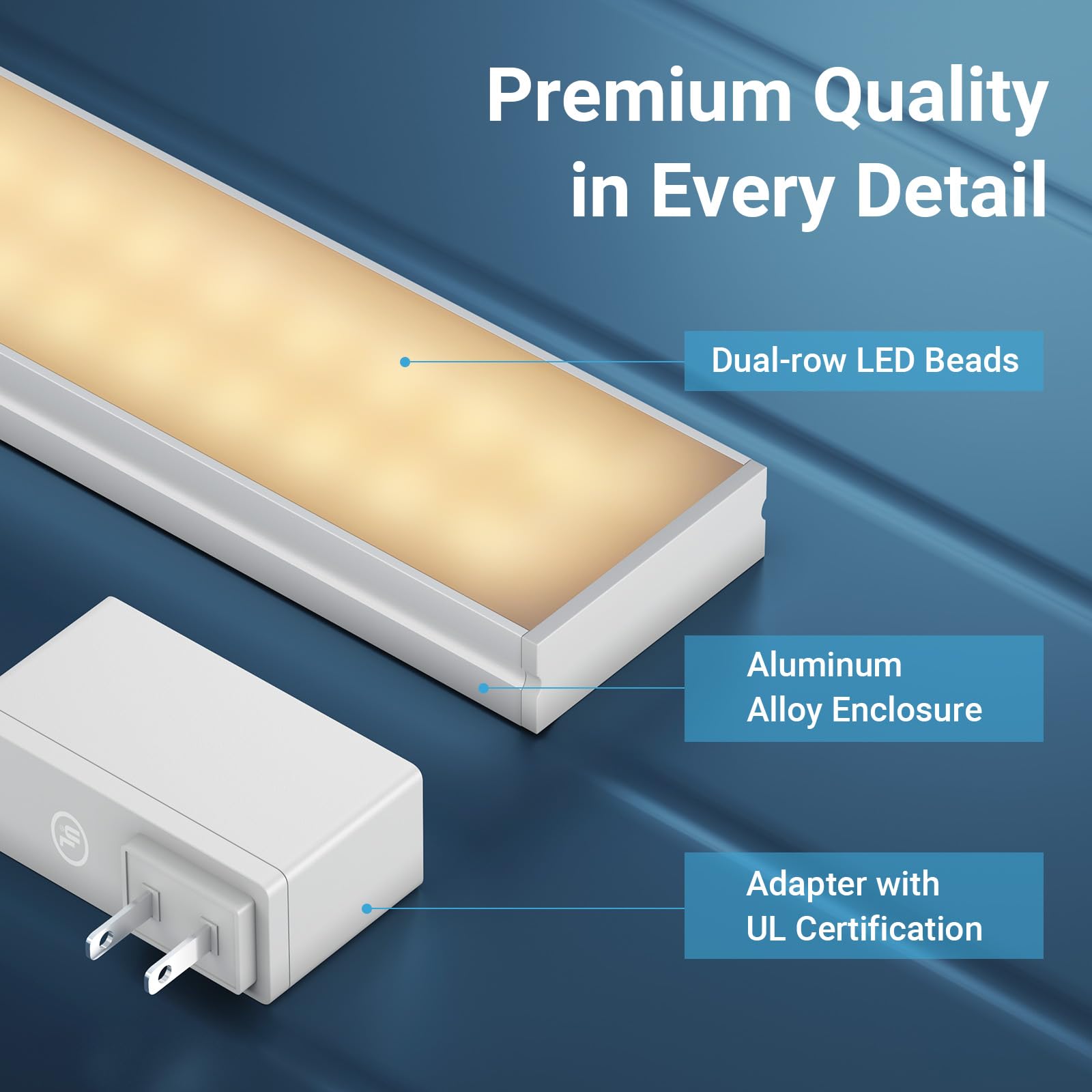 V5LC Garment Rack Heavy Duty Covered with Dimmable LED Lights
