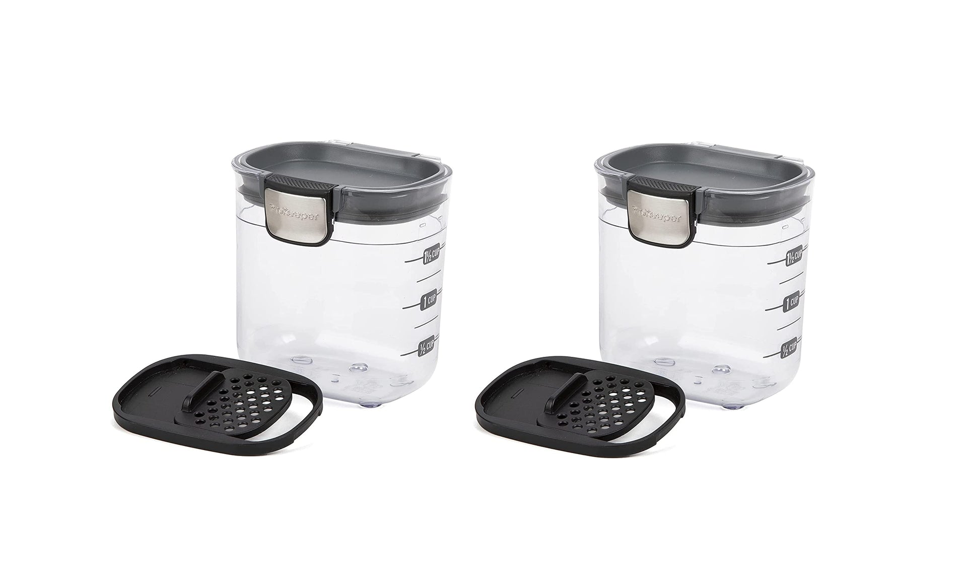 PKS 401 1.5 Cup Mini Prokeeper+ Airtight Silicone Seal Storage Container Great For Spices & Baking Acessories