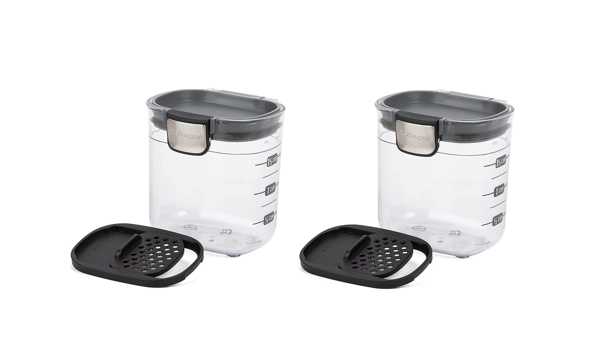 PKS 401 1.5 Cup Mini Prokeeper+ Airtight Silicone Seal Storage Container Great For Spices & Baking Acessories