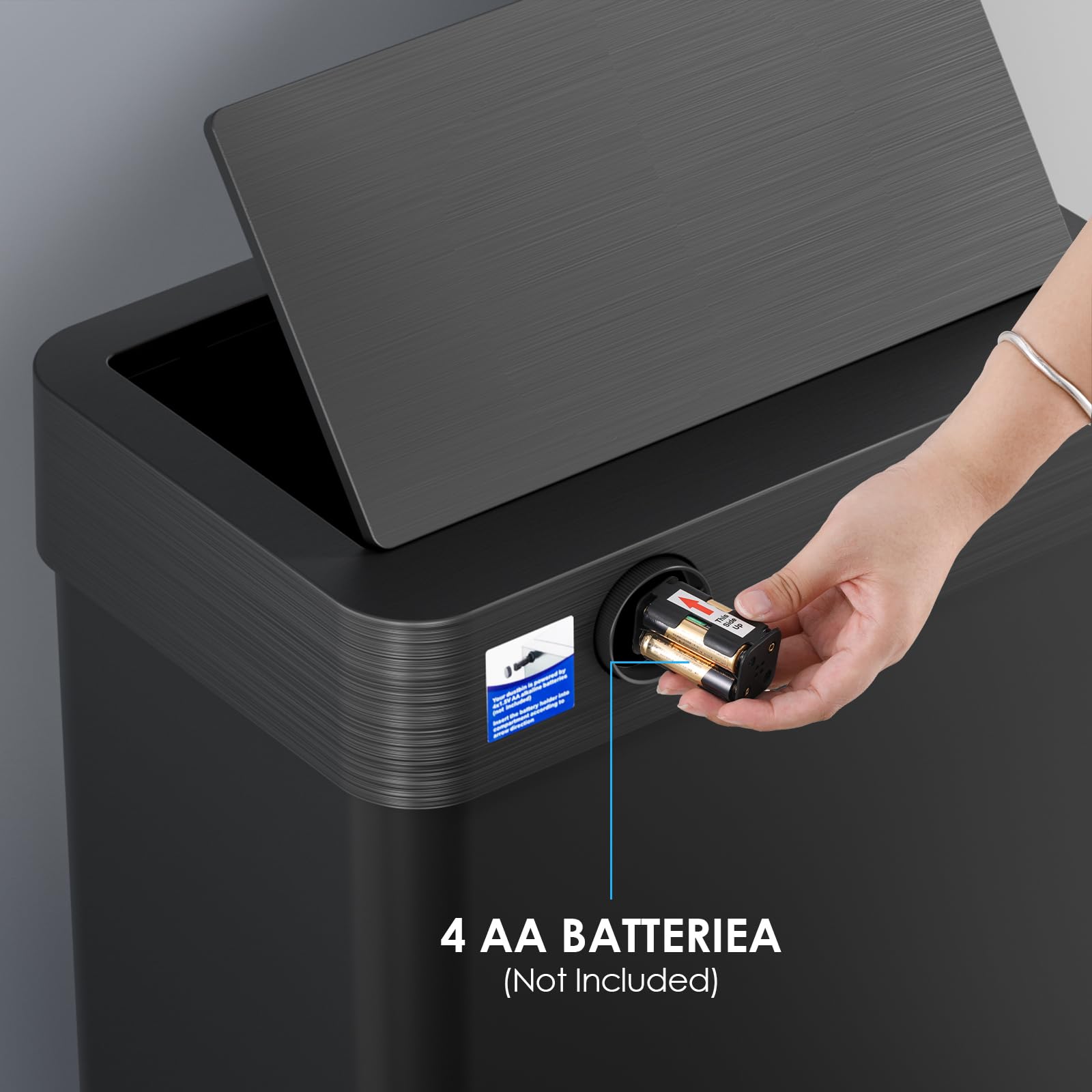 21.1 Gallon Motion Sensor Trash Can