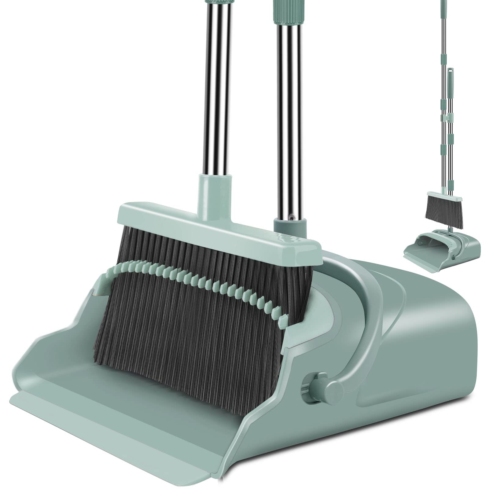 Upgrade Broom and Dustpan Set