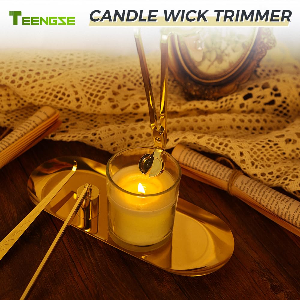 3 in 1 Gold Candle Tool Kit