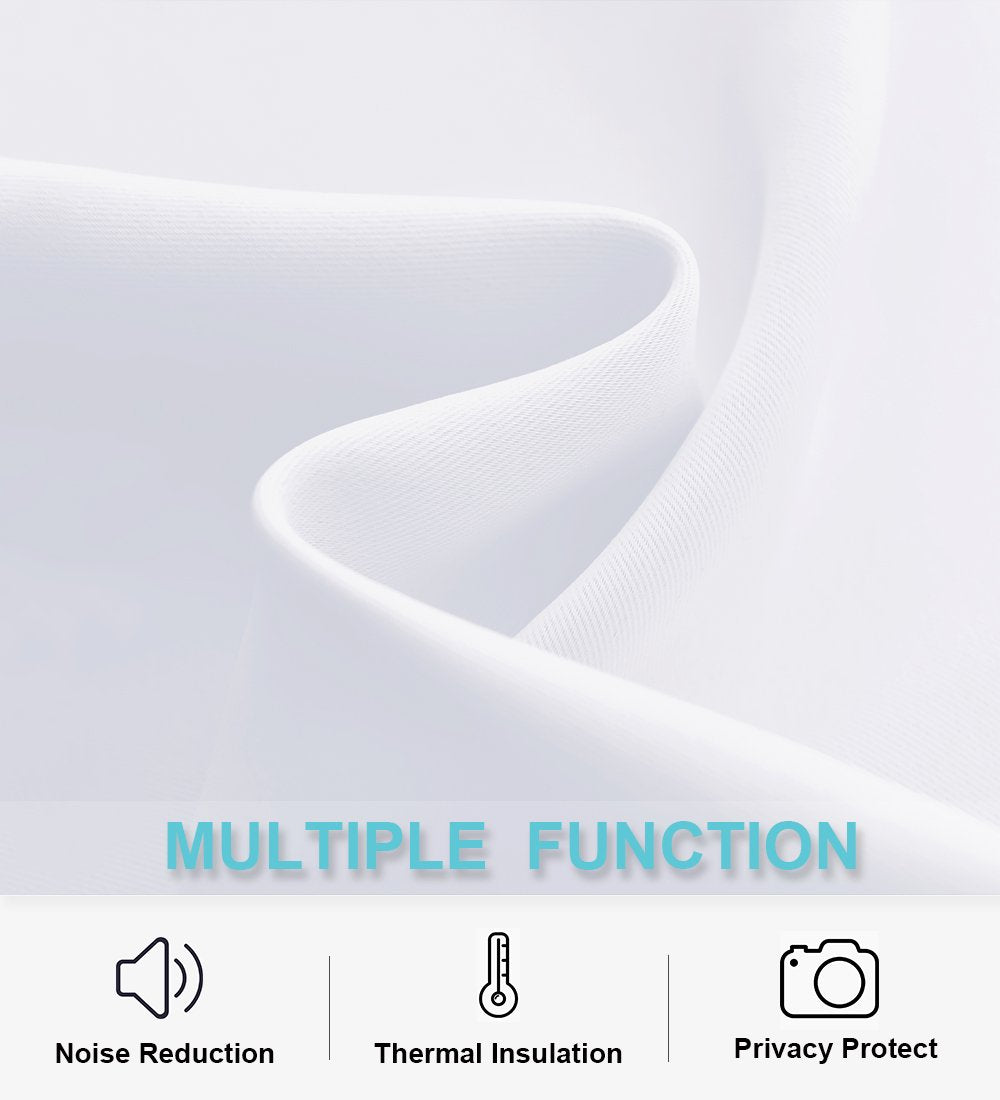 Blackout Curtains 72 inches Long for Bedroom (2 Count)