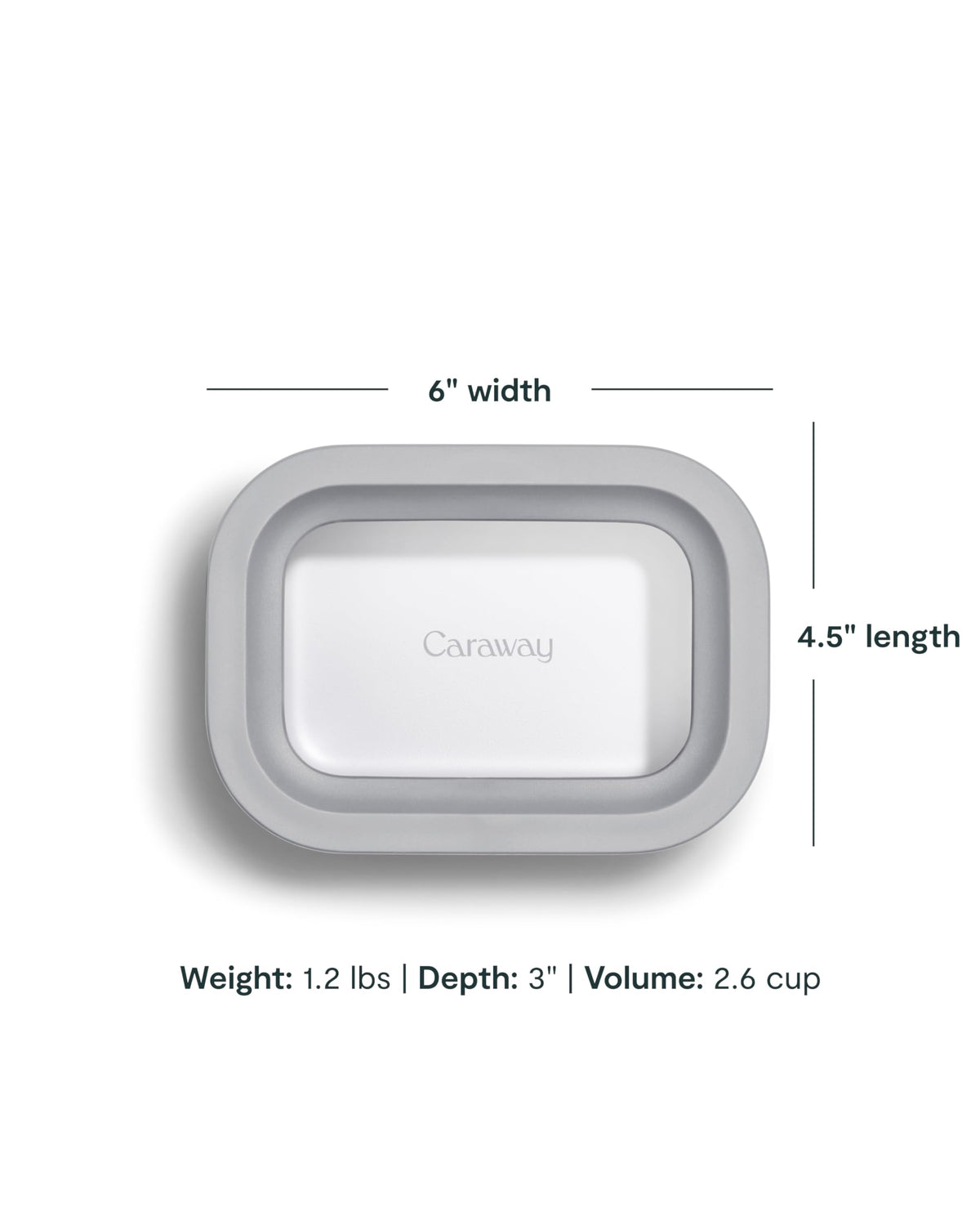 6 Piece Food Storage Container Set (6 Count)