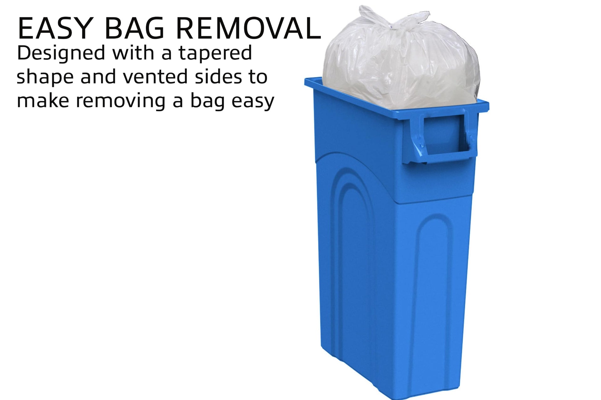 Highboy Recycling Bin (4 Count)