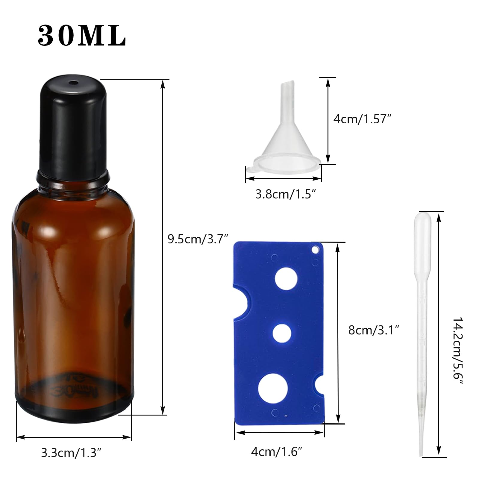 30ML Roller Bottles for Essential Oil